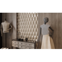 PLURIFY - 5X9 DIAMOND, IVORY, GLOSSY